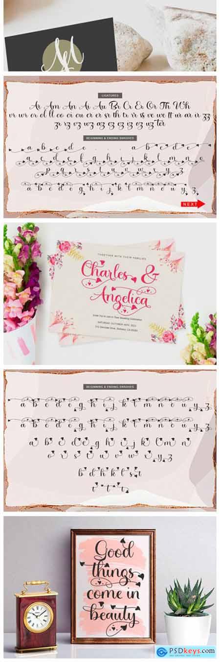 Cherrious Script Font