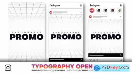 Instagram Typography Opener 34458644