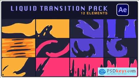 Liquid Transition Pack - After Effects 34446481