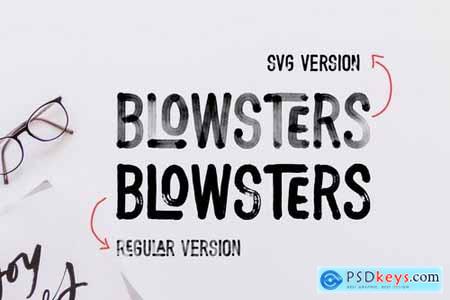 Blowsters Font