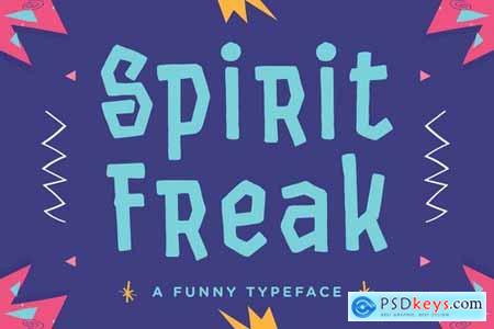 Spirit Freak - Funny Typeface