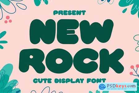New Rock - Bold Display Font