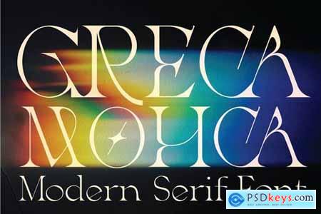 Greca - Modern Serif Font