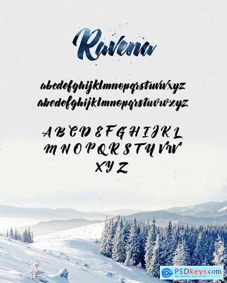 Ravena Script Font