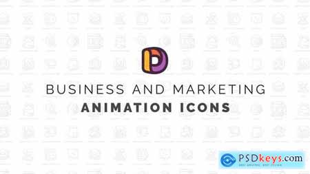 Business & Marketing - Animation Icons 34463693