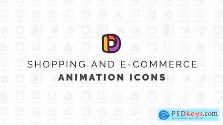 Shopping & E-Commerce - Animation Icons 34466841