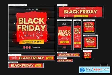 Black Friday Banners Ad878