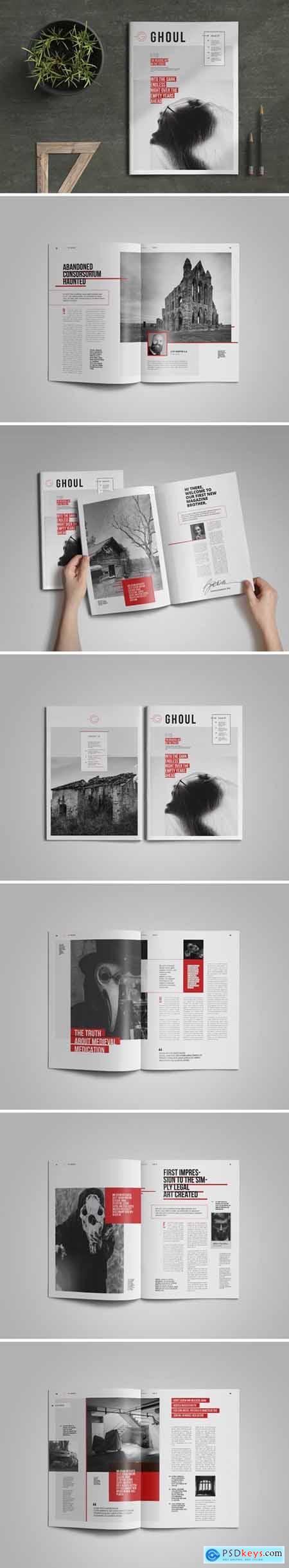 Ghoul - Magazine Template