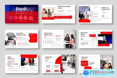 Bardi  Business Powerpoint, Keynote and Google Slides Template