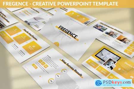 Fregence - Creative Powerpoint Template SDF6QE9