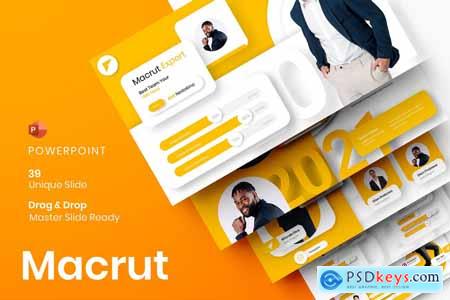 Macrut - Business Powerpoint, Keynote and Google Slides Template