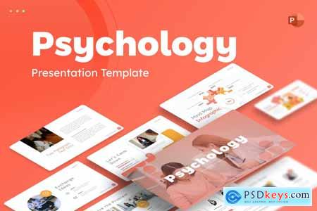 Psychology Professional PowerPoint Template RRUY22L