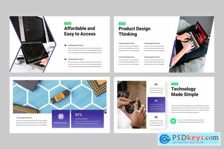 TECHIMA - Technology and Gadget Powerpoint, Keynote and Google Slides Template