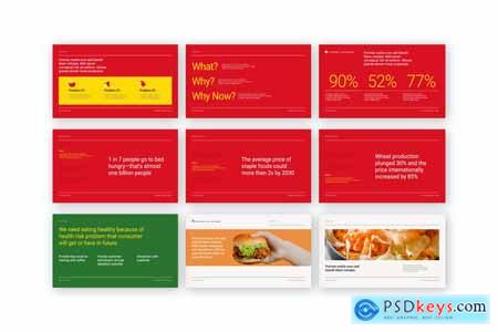 McAndCheese - Food and Beverages Pitch Deck R3DRF4V