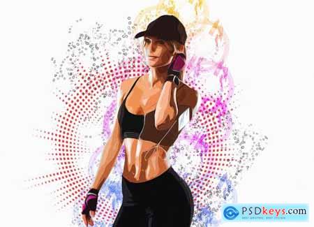 Vector Effect Photoshop Action 6596069
