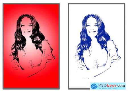 Vector Effect Photoshop Action 6596069