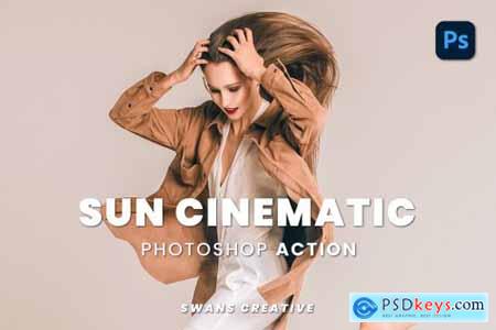 Sun Cinematic Photoshop Action