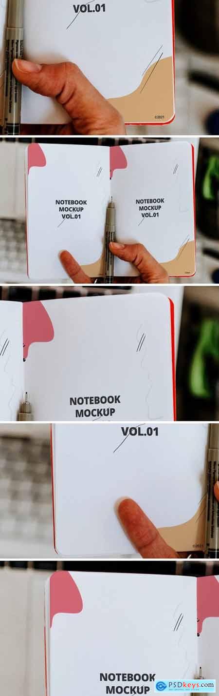 Notebook Mockup Vol.01