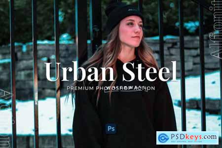 Urban Steel Photoshop Action