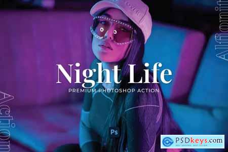 Night Life Photoshop Action