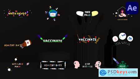 Virus And Vaccine Titles - After Effects 34502084