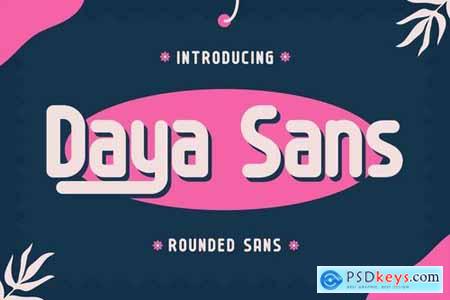 Daya Sans - Rounded Sans