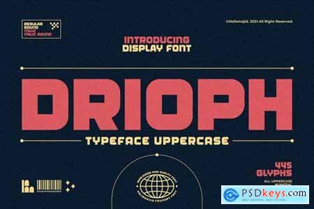 DRIOPH Font