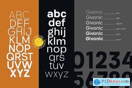 Givonic Font