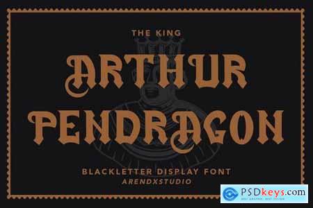 Stamford Castle - Blackletter Display Font