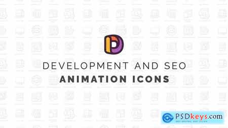 Development & Seo - Animation Icons 34567563
