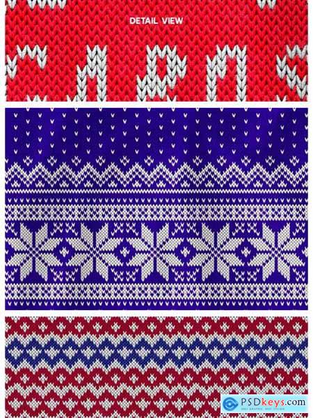 Christmas Sweater Photoshop Template 19039282