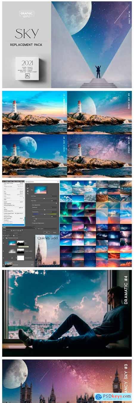 Sky Replacement Pack 2021 Photoshop 19090667