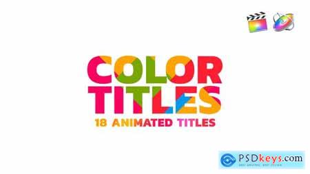 Color Titles Final Cut Titles 29411398
