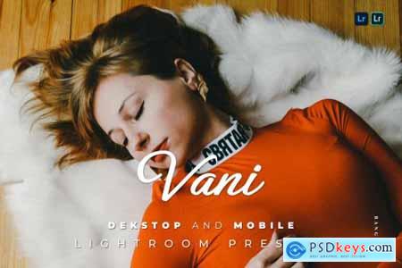 Vani Desktop and Mobile Lightroom Preset