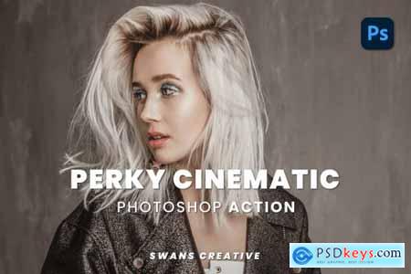 Perky Cinematic Photoshop Action