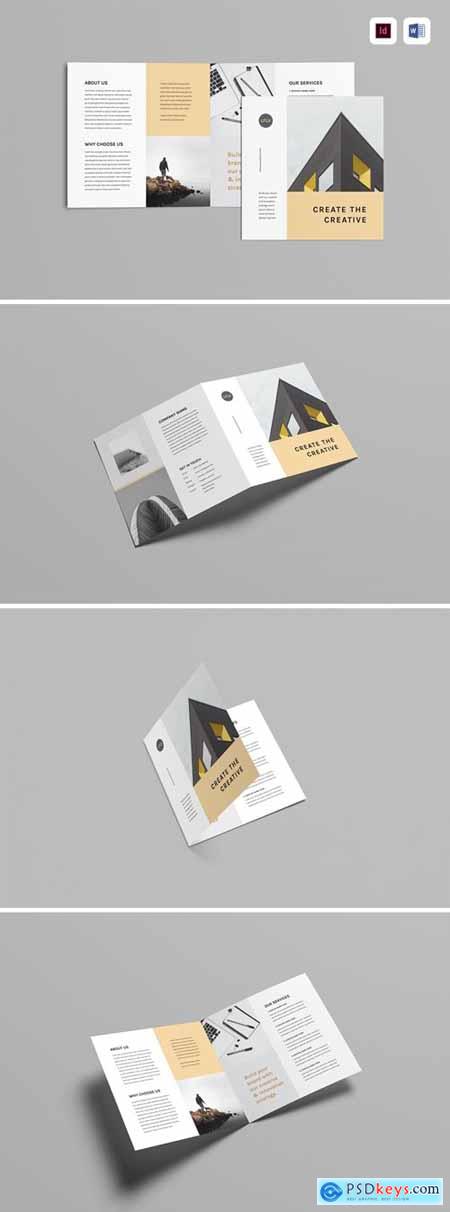 Brochure - MS Word & Indesign
