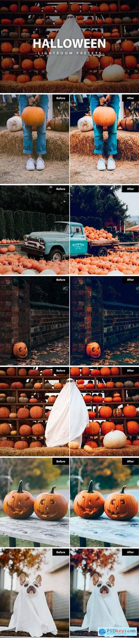 Halloween Lightroom Preset Pack - Mobile and Pc