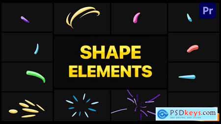 Shape Elements Pack Premiere Pro MOGRT 34603500