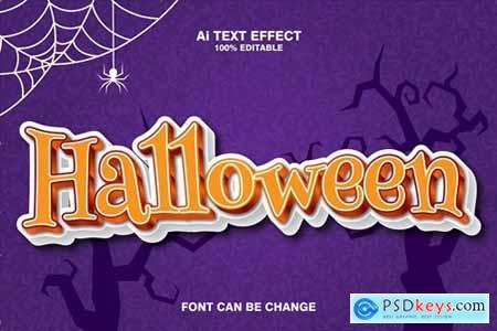 Halloween 3d Text Effect