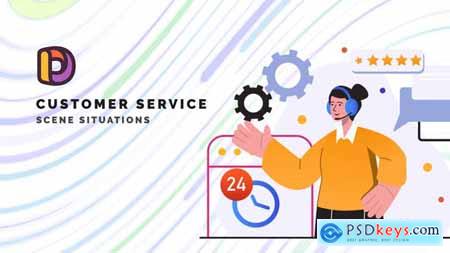 Customer service - Scene Situations 34664282
