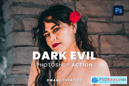 Dark Evil Photoshop Action