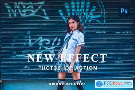 New Effect Photoshop Action