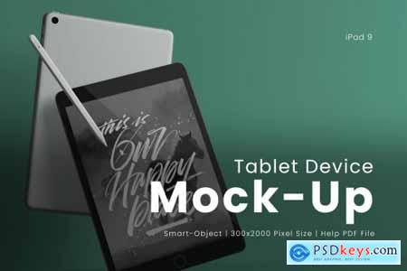 Tablet Device Mock Up