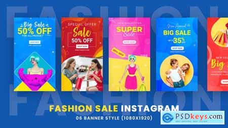 Fashion Sale Instagram Stories Banners 34713678