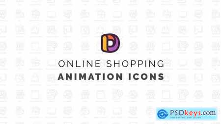 Online shopping - Animation Icons 34760723