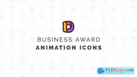 Business award - Animation Icons 34760772