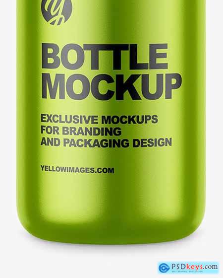 Metallic Bottle Mockup 91943