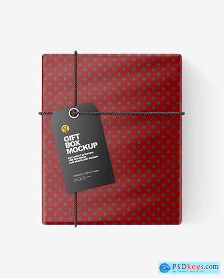 Gift Box Mockup 92126
