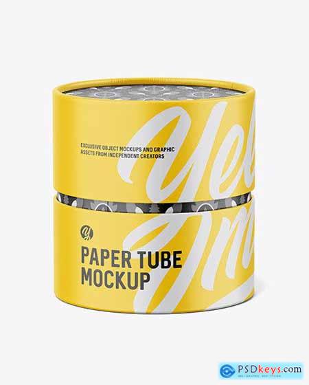 Paper Tube Mockup 87230