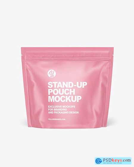 Matte Stand-up Pouch Mockup 91921